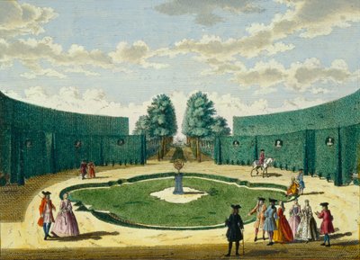 Design for a Garden by Hendrick de and Brouerius Van Nidek, Mattheus Leth